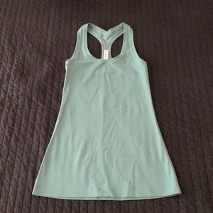 Light Green Lulu Lemon Workout Tank